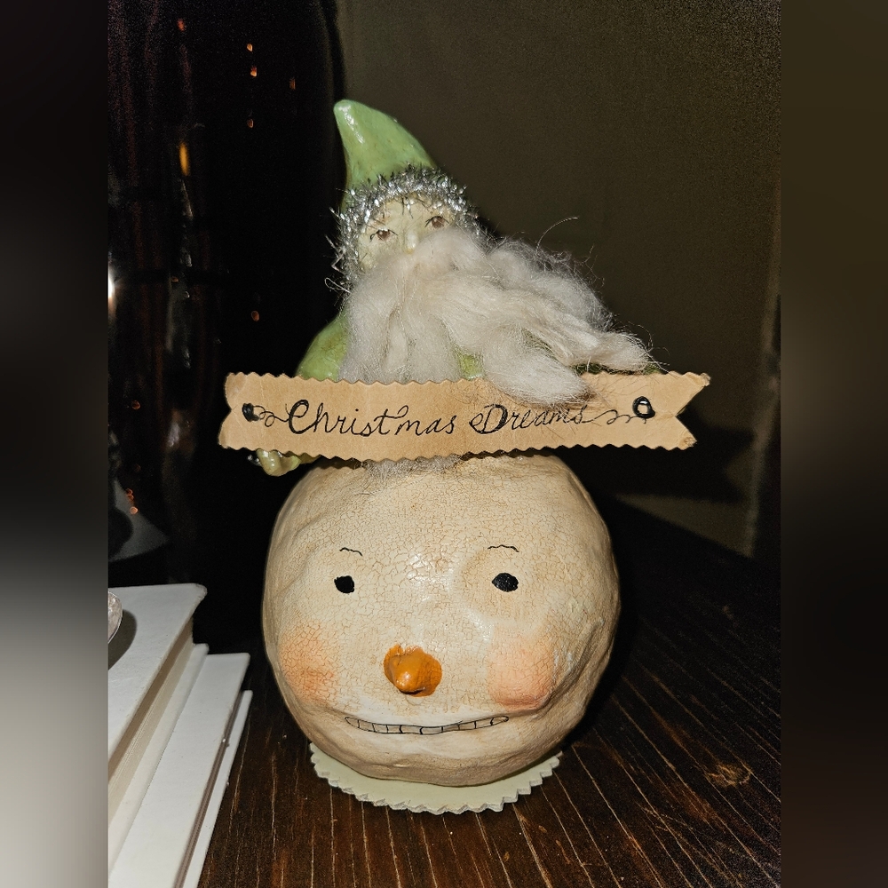 Nicole Sayre Santa Snowman